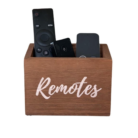 Farmhouse Remote Control Holder