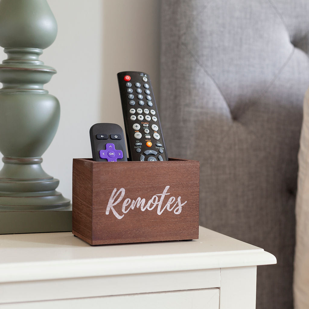 Farmhouse Remote Control Holder