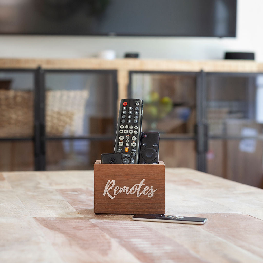 Farmhouse Remote Control Holder