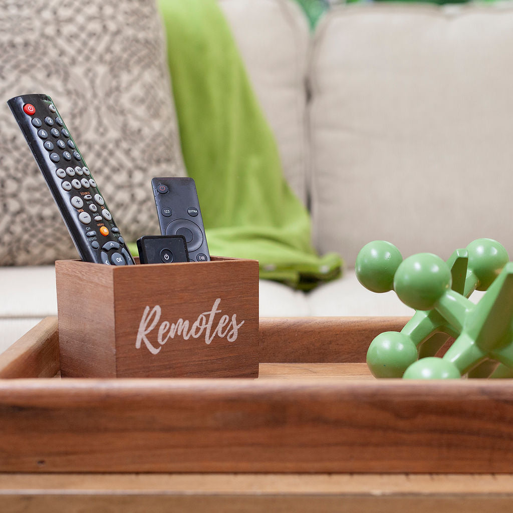 Farmhouse Remote Control Holder