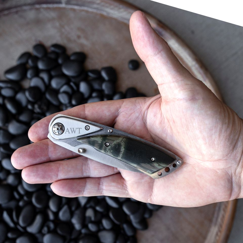 Personalized Camouflage Pocket Knife