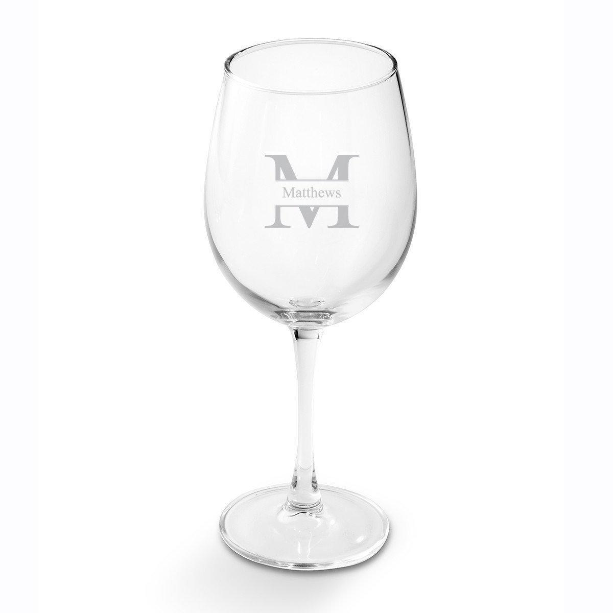 Personalized Wine Glasses - White Wine - Glass - 19 oz.